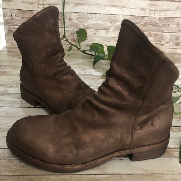 Officine Creative Metallic Leather Ankle Bootie - Picture 2 of 9